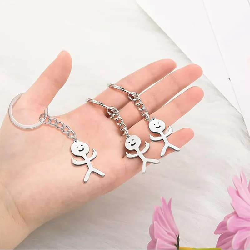 سلسلة المفاتيح الفولاذ المقاوم للصدأ