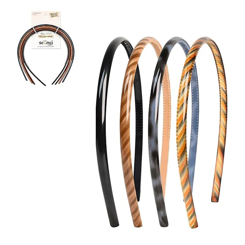 عصابات رأس بلاستيكية مريحة وأنيقة